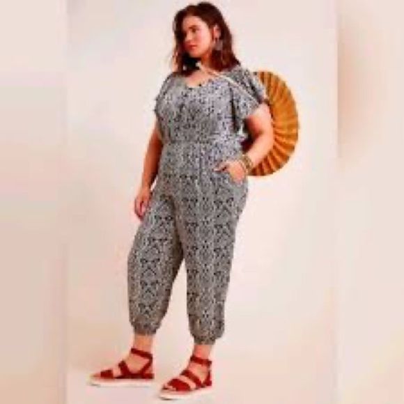 Anthropologie Zadie satin jump suit 0001 - Picture 5 of 15